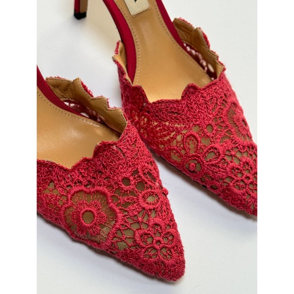 Arteana 75mm Lace Amalfi Mules - Picture 2 of 6
